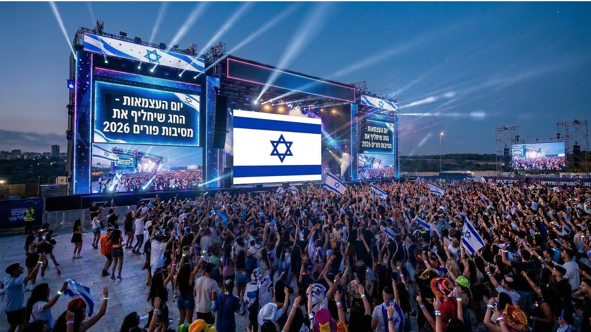 יום העצמאות 2026 | הפורים החדש של חיי הלילה בישראל